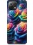 Xiaomi Mi 11 Lite Uyumlu Gökkuşağı Güllerin Patlaması Desenli Silikon Kılıf 1