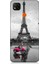 Xiaomi Redmi 9c Uyumlu Yağmurda Eyfel ve Scooter Desenli Silikon Kılıf 1