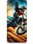 Xiaomi Redmi K30 Uyumlu Alevler Arasında Motosiklet Sıçrayışı Desenli Silikon Kılıf 1