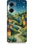 Xiaomi Redmi Note 11E Uyumlu Yıldızlı Tepede Masal Desenli Silikon Kılıf 1