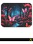 Kelebek Manzaralı Renkli Ergonomik Mouse Pad - 23 cm x 19 cm - Kaydırmaz Taban Ev ve Ofis Kullanımı Fare Altlığı Mousepad 1