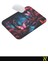 Kelebek Manzaralı Renkli Ergonomik Mouse Pad - 23 cm x 19 cm - Kaydırmaz Taban Ev ve Ofis Kullanımı Fare Altlığı Mousepad 5