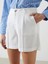 Lcw Vision Loose Fit Keten Karışımlı Kadın Şort (S5) 3