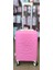 Hello Kitty Figürlü Pembe Kabin Boy Valiz (55CM*35CM*20CM) AD41005 2