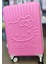 Hello Kitty Figürlü Pembe Kabin Boy Valiz (55CM*35CM*20CM) AD41005 3