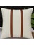 Premium Çift Taraflı Taba Beyaz Deri Kırlent Kılıfı/ev ve Ofis Için 45X45CM Kırlent Kılıfı 5