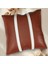 Premium Çift Taraflı Taba Beyaz Deri Kırlent Kılıfı/ev ve Ofis Için 45X45CM Kırlent Kılıfı 7