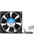 12V 8cm 4 Pinli Kasa Fanı Dc 12V 8X8X2.5CM 4 Pin Fan 2
