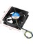 12V 8cm 4 Pinli Kasa Fanı Dc 12V 8X8X2.5CM 4 Pin Fan 5