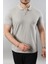 Erkek Slim Fit Dar Kesim Pamuklu Yumuşak Doku Nefes Alan Kumaş Erkek Polo Yaka T Shirt 3