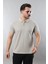 Erkek Slim Fit Dar Kesim Pamuklu Yumuşak Doku Nefes Alan Kumaş Erkek Polo Yaka T Shirt 1