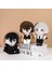Anime Bungou Sokak Köpekleri Siyah Köstüm Dazai Osamu 20 cm Peluş Oyuncak 2