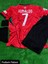 Portekiz 2024/25 Yeni Sezon Cristiano Ronaldo Iç Saha Çocuk Forması 4'lü SET8KIRMIZI) 4
