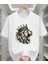 Aslan Kral Baskılı Özel Tasarım Oversize Tshirt 1