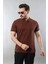 Erkek Slim Fit Dar Kesim Pamuklu Yumuşak Doku Nefes Alan Kumaş Erkek Polo Yaka T Shirt 1