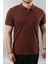 Erkek Slim Fit Dar Kesim Pamuklu Yumuşak Doku Nefes Alan Kumaş Erkek Polo Yaka T Shirt 3