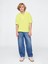 Erkek Çocuk Sarı Relaxed Sweatshirt Polo T-Shirt 4