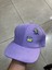 Pin Detaylı Lila Şapka - %100 Pamuk Snapback Cap 3