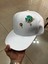 Pin Detaylı Beyaz Şapka - %100 Pamuk Snapback Cap 3