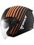 Motosiklet Yarım Açık Kask Güneş Vizörlü Motor Kask Track 3