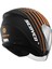 Motosiklet Yarım Açık Kask Güneş Vizörlü Motor Kask Track 4