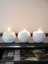 Tealight Beton Mumluk 3 Lü Set, Dekoratif Hediyelik Ham Beyaz 5