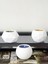 Tealight Beton Mumluk 3 Lü Set, Dekoratif Hediyelik Ham Beyaz 6