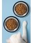 2 Adet Kedi Köpek Mama ve Su Kabı Çelik Kase 300 ml 1