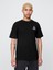Erkek Siyah Pocket Grafik Baskılı T-Shirt 4