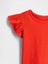 Kız Bebek Mercan Fırfır Kollu T-Shirt 2