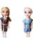 Frozen Anna ve Elsa Oyuncak Bebek Seti - 2 Büyük, 2 Küçük 4