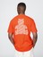 Erkek Canlı Kırmızı Pocket Grafik Baskılı T-Shirt 4
