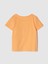 Kız Bebek Turuncu Gap Logo Grafikli T-Shirt 2
