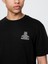 Erkek Siyah Pocket Grafik Baskılı T-Shirt 3