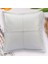 Premium Dekoratif Beyaz Deri Kırlent Kılıfı/ev ve Ofis Için Gerçek Deri 45X45CM Kırlent Kılıfı 1