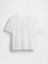 Kadın Beyaz Transparan Crop T-Shirt 2