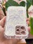 Xiaomi Redmi 12 4g Kılıf Parlak Hologramlı Kelebek Desenli Darbe Emici Kamera Korumalı Renkli Silikon 6