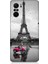 Xiaomi Poco F3 Uyumlu Yağmurda Eyfel ve Scooter Desenli Silikon Kılıf 1