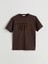 Yeni Sezon Bisiklet Yaka Baskili Oversize Kadin Tisort - S5RG50Z8 5
