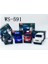 Wster WS-591 Ledli Araba Usb-Tf-Fm Radyo Bluetooth Hoparlör Siyah 7