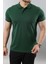 Erkek Slim Fit Dar Kesim Pamuklu Yumuşak Doku Nefes Alan Kumaş Erkek Polo Yaka T Shirt 4
