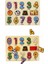 130444 Ahşap Raptiyeli Puzzle Saat 1
