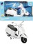 57243 Sun- Vespa Gts 300 Super Beyaz Motor 1:12 1