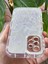 Samsung Galaxy A32 Kılıf Parlak Hologramlı Kelebek Desenli Darbe Emici Kamera Korumalı Renkli Silikon 6