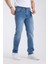 Erkek Pantolon Mavi Regular Fit Jeans 1