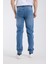 Erkek Pantolon Mavi Regular Fit Jeans 4