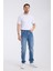 Erkek Pantolon Mavi Regular Fit Jeans 7