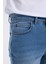 Erkek Pantolon Mavi Regular Fit Jeans 8