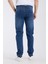 Erkek Pantolon Mavi Regular Fit Jeans 6