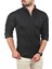 Slim Fit Dar Kesim Dokulu Spor Gömlek Likralı Pamuklu Esnek Kumaş Gömlek 2001810 2